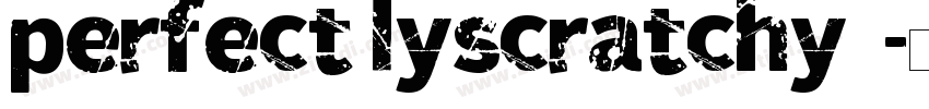 perfect lyscratchy  字体转换
